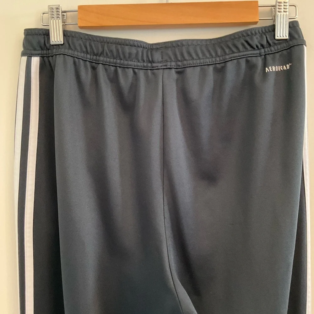 Adidas Dark Charcoal Men’s Sereno 19 Training pants, Sz M Tall
